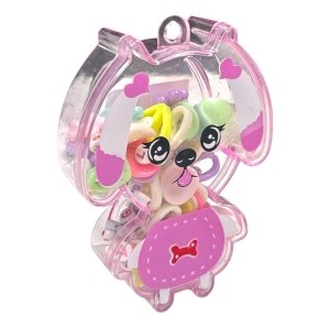 Puppy Gliiter Jewelry Set